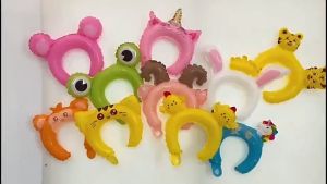 Balon Bando Karakter Hewan Balon Bando Foil Kartun Animal Bunga Daisy Ulang Tahun