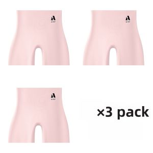 MiiOW | MiiOW Safety Pants Womens Skirt Special No Roll Edge Flat Angle Shorts High Waist Nylon Spandex Cotton Underwear Briefs
