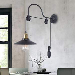 Pheashine | Vintage Loft Industrial Adjustable Height Wall Light