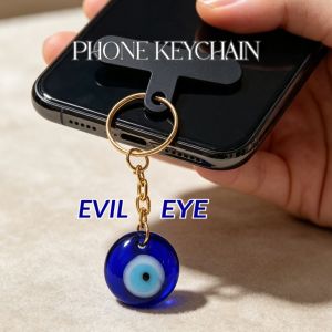Evil Eye Banal na Mata ng Panangga Phone Keychain | With Phone Lanyard Adapter