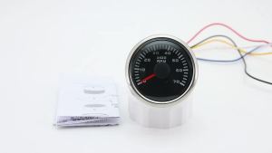 Đồng Hồ Đo Tốc Độ 52mm Với Đèn Nền 7 Màu Đồng Hồ Đo Vòng Tua Máy 3K-8K RPM Cho Xe Ô Tô Chạy Xăng Dầu Thuyền Du Thuyền Đồng Hồ Đo Giờ Bằng Thép Không Gỉ 12V