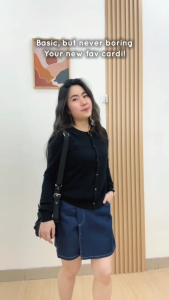 6331 Marais Knit Cardigan | Korean Kardigan Outer Wanita