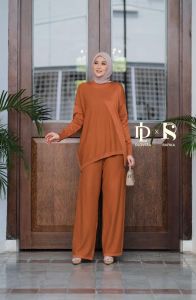 (13) RAFIKA KEIKO ONESET Baju Setelan Celana Wanita Muslimah Keiko Set By Rafika. Nazra Sha