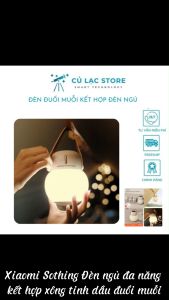 [Xiaomi Sothing] Đèn đuổi muỗi kết hợp đèn ngủ có sạc USB