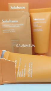 DATE2027 Sulwhasoo gói 5ml Mặt nạ ngủ dưỡng ẩm và làm sáng Sulwhasoo Overnight Revitalizing Mask
