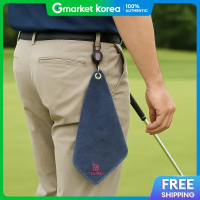 Luce Golf | Luce Golf Retractable Golf Towel Golf Ball Cleaner