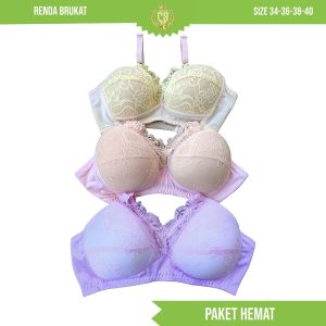 Bra Kecil Dan Jumbo Busa Tanpa Kawat Premium