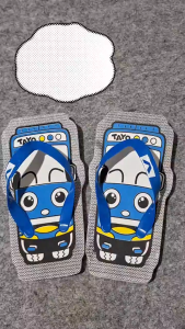 Sandal Jepit Anak Laki-Laki Karakter Sancu Tayo Terbaru