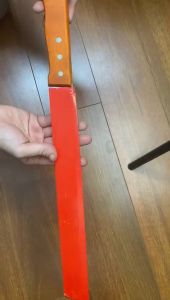 Dao cắt bánh mì bông lan cán gỗ - Dao Cắt Bánh Thép Không Gỉ Cán Gỗ