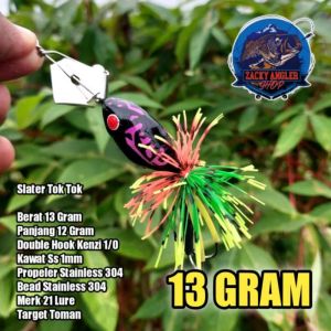 SLATER TOK TOK 21 Lure UMPAN CASTING TOMAN