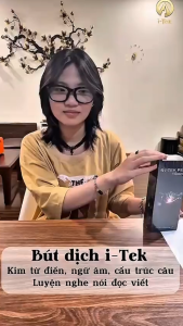 Bút Phiên Dịch 2 Chiều I-tek S Gold AI Thế Hệ Mới (Tặng kèm tai nghe) Trích Xuất Văn Bản Dịch Thuật OFFLINE 32 Ngôn Ngữ