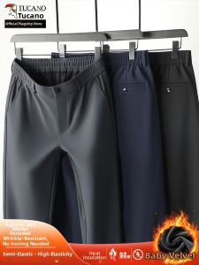 TUCANO | Mens Straight Leg Comfort Waist Warmth Pant