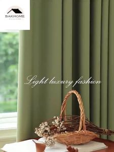 ผ้าม่านทึบแสง กันแสง UV ผ้าม่านมินิมอล สำเร็จรูป ผ้าหนา น้ำหนักสูง 99% มีให้เลือกหลายสี 135×155cm, 135×215cm, 135×250cm