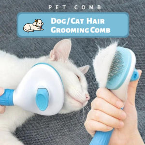 Professional Pet Comb: The Ultimate Self-Cleaning Slicker Brush