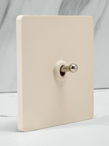 PIALT | Vintage Cream Style Brass Toggle Switch