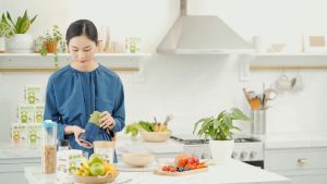 Bột rau má hữu cơ sấy lạnh uống liền Dalahouse Hộp 120gr tương đương 40 lần sử dụng - Mát gan thanh nhiệt thải độc giảm mụn