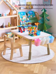 veebee | Adjustable Sensory Wooden Children Table