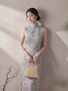 Elegant Aesthetic Slimming Sleeveless Dress