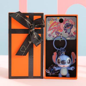LONGKUI | New Disney Stitch Keychain Female Couple