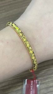 Poh Heng Jewellery 24K Bangle in Yellow Gold [Price By Weight]