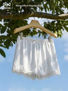MiiOW | Silk Feel Anti-see Through Wearable Shorts Sleep Shorts