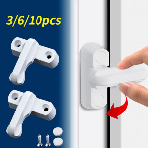 3/6/10 sets of window locks household balcony door and window locks T-shaped buckles furniture accessories