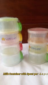 Milk Powder Container with Spout per Layer Child Care | Gabriella Infants Collection