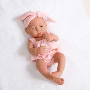40Cm Thực Tế Full Vinyl Sơ Sinh Tái Sinh Búp Bê Mềm Không Có Tóc Chất Lượng Cao Đồ Chơi Sưu Tập Dành Cho Người Lớn Quà Tặng Sinh Nhật 15.75 Inch