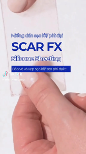 Miếng dán ép sẹo lồi sẹo phì đại ngăn ngừa sẹo sau phẫu thuật Scar FX - REJUVASKIN HOA KỲ