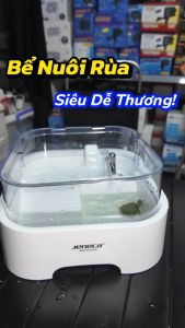 Hồ nuôi rùa cao cấp Jeneca GH05 có dàn lọc 30x30x20cm