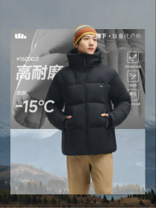 Beneunder | Water-Resistant Windproof Washable Warm Padded Mens Outdoor Down Jacket