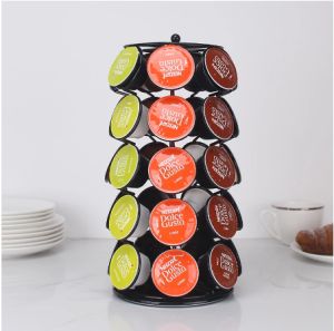 Coffee Capsule Stand Storage Shelves Rack Nescafe Dolce Gusto Capsule Holder Metal For Dolce Gusto Pods Holder