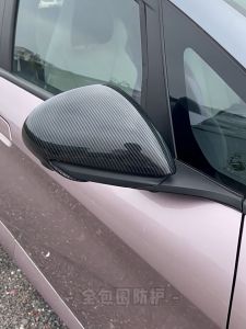 Malaysia Version BYD Dolphin RHD Side View Door Mirror Cover Car Accessories Exterior Carbon Sporty Protector 2pcs/set