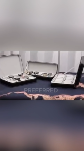 PREFERRED 6/10/12 Slots Watch Box Portable Travel Watch Zipper Case Watches Collector Watch Storage Box Watch