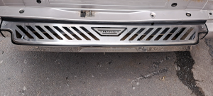 Ốp INOX cản sau FORD Transit