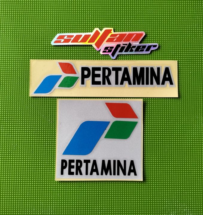 STIKER SETIKER STICKER PERTAMINA CUTTING STIKER MOTOR HELM | Lazada ...