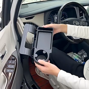 รถยนต์กล่องเก็บของ วงเล็บช่องด้านข้างประตูรถ Car storage  วางแก้ว กล่องเก็บข้อมูลอเนกประสงค์ G3576