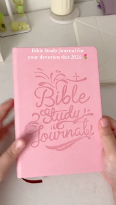 Bible Study Journal PU 200 Pages S.O.A.P Method Journal Gifts Bible Memo Reflection Supplies A5
