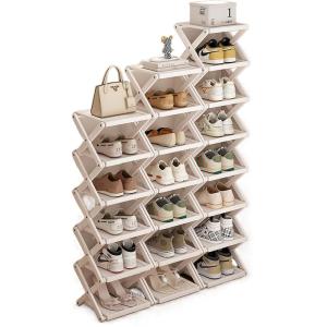 CHUJUN | Multi-layer Folding No-assembly Shoe Rack