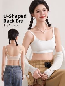 MiiOW | Wireless Yoga Top Womens Strap Vest With Chest Pad Backless Seamless Summer Base Layer Inner Wear Cat Person MiiOW Brand