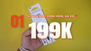 Tai Nghe Nhét Tai Có Mic Sony EX15AP - Hàng Chính Hãng Sony Việt Nam