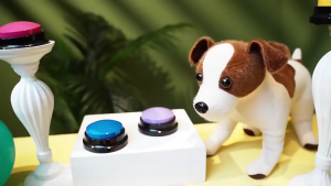 Pet Communication Button Dog Voice Box Training Speaking Toy Voice Record Interactive Toy Press Bell
