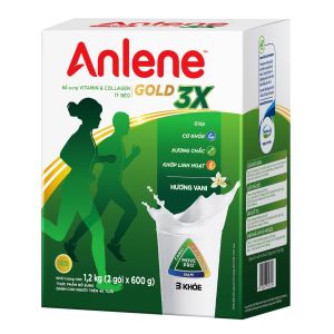 Sữa Bột Anlene Gold MovePro Hương Vani Hộp Giấy 12kg (3 Khỏe Cơ Xương Khớp - Dành cho người trên 40 tuổi)
