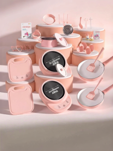 KIUMO | Real Cooking Children Mini Kitchen Set