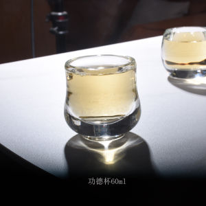 Thickened White Crystal Owner Cup Heat Resistant Insulation Anti Fall Transparent Pure Color Drinking Cup Gongfu Tea Cup Home Use Single Cup