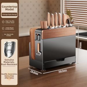 DOOPO | Multifunctional Knife and Chopstick Storage Shelf 304 Stainless Steel