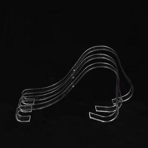 10pcs Women Clear Acrylic Plastic Sandal Lady Shoes Display Stand