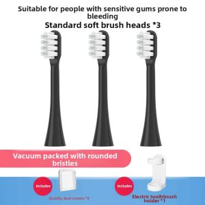 Electric Toothbrush Heads Compatible with Flyco TH01/FT7105/7108/7205 Replacement Universal 4091 Deep Cleaning Adult Hardness