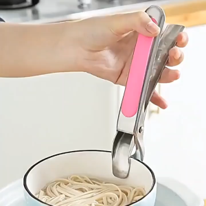 Kẹp gắp tô dĩa cách nhiệt bằng hợp kim không gỉ phiên bản mới nhất