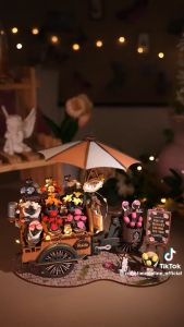 Rolife Blossom Cart 3D Wooden Puzzle TGS03